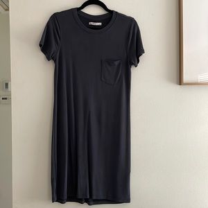 Abercrombie & Fitch Charcoal T-Shirt Dress